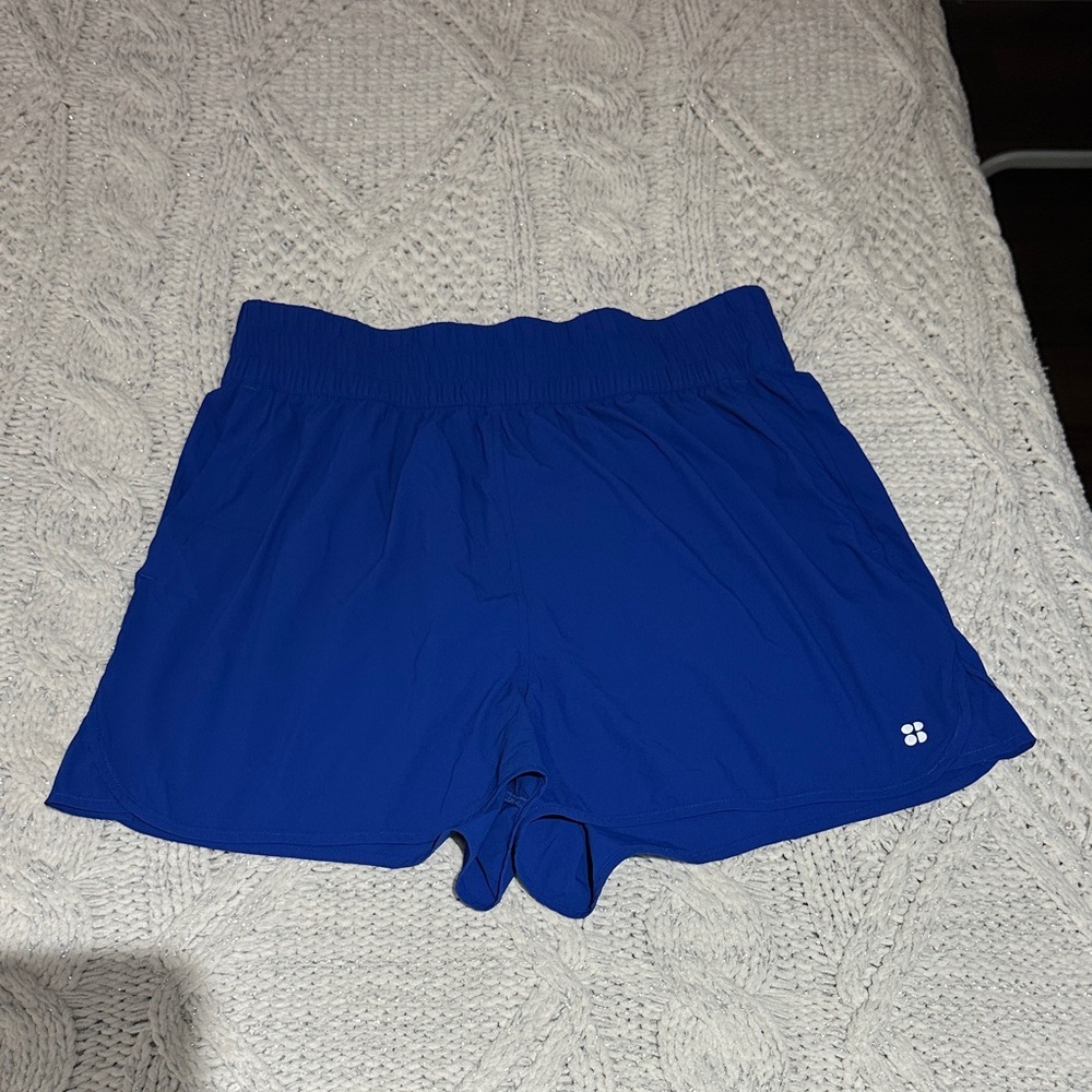Sweaty Betty Royal Blue Athletic Shorts (us: 8)